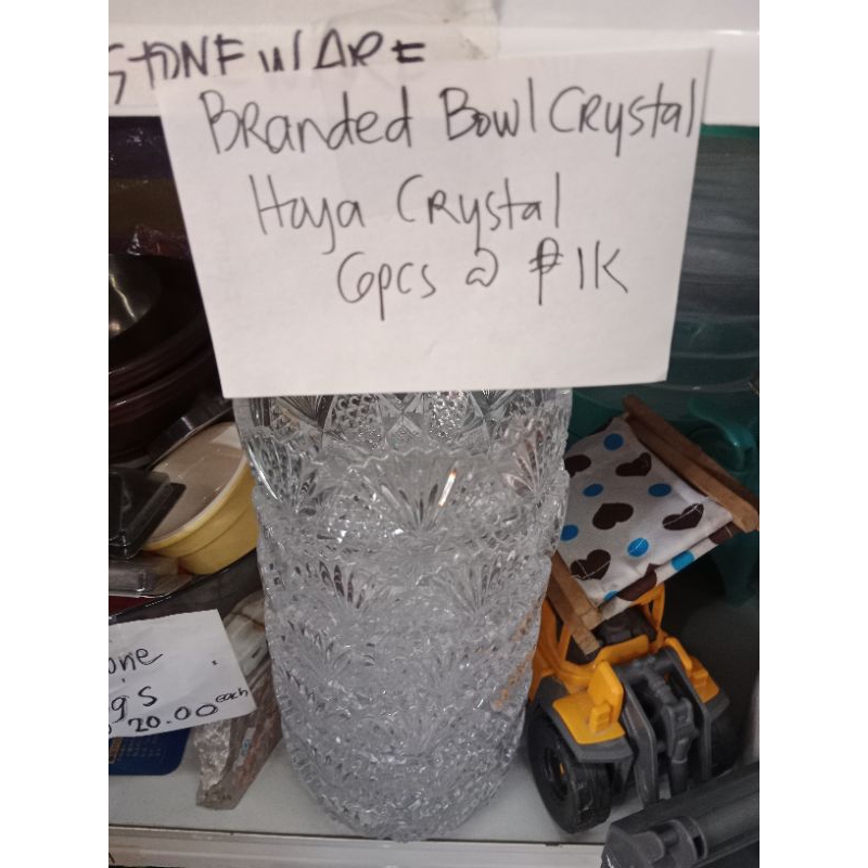 crystal.hoya brand bowl | Shopee Philippines