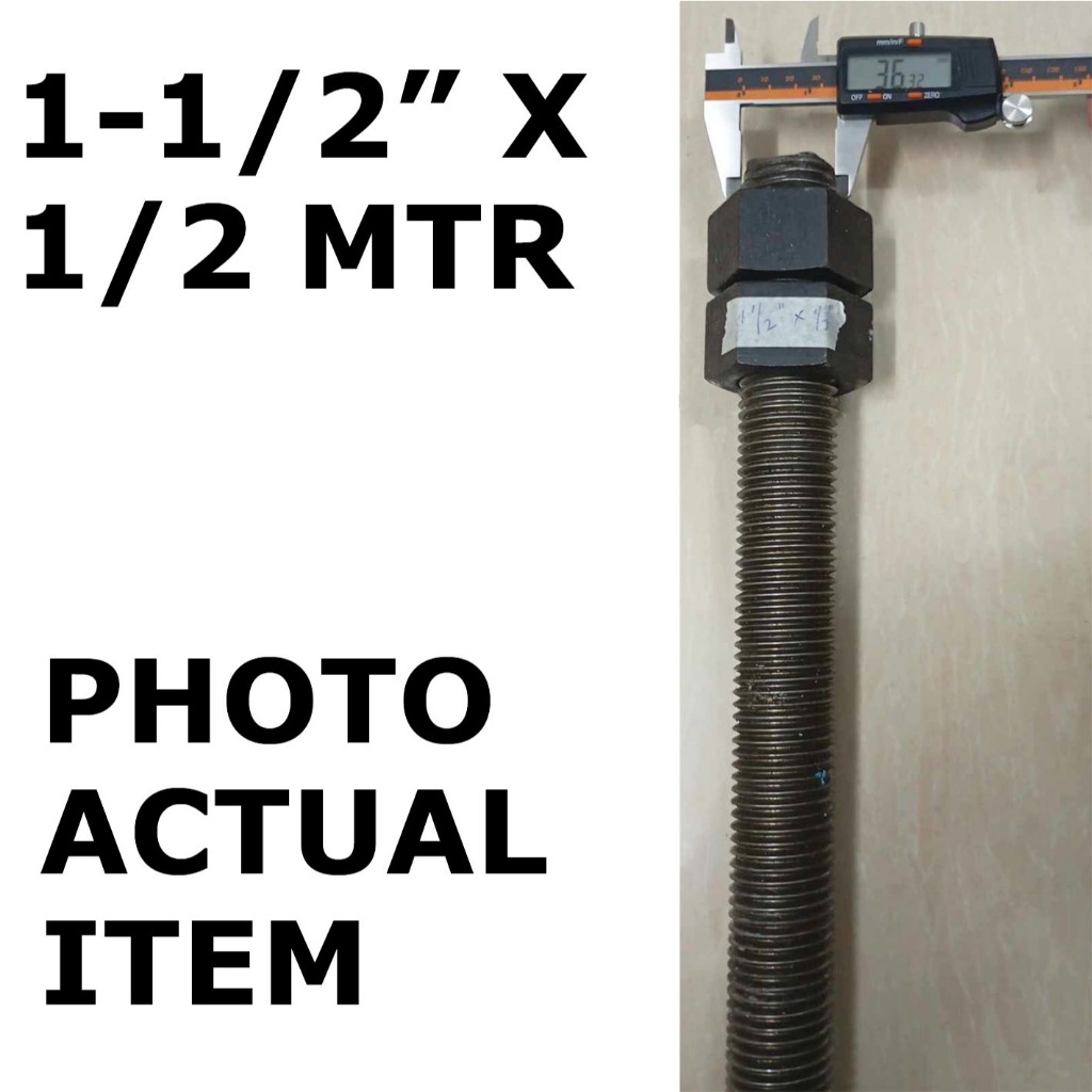 BI THREADED ROD 1-1/2