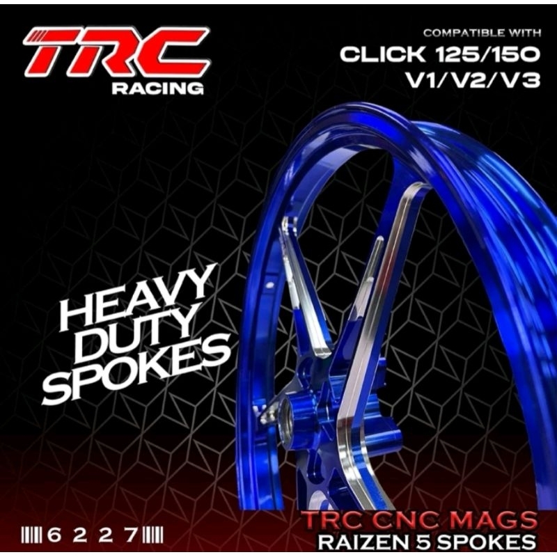 TRC MAGS CLICK125/150 RAIZEN CNC 17S | Shopee Philippines