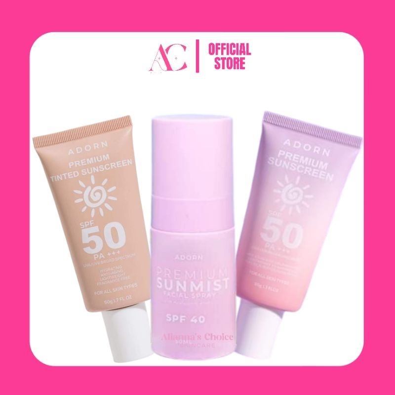 Adorn Premium Sunscreen Spf50 Premium Tinted Sunscreen Spf50 Premium ...