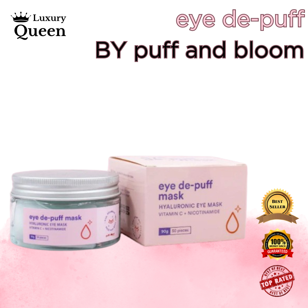 Original Effective New Puff and Bloom Eye De-Puff Mask Hyaluronic Eye ...