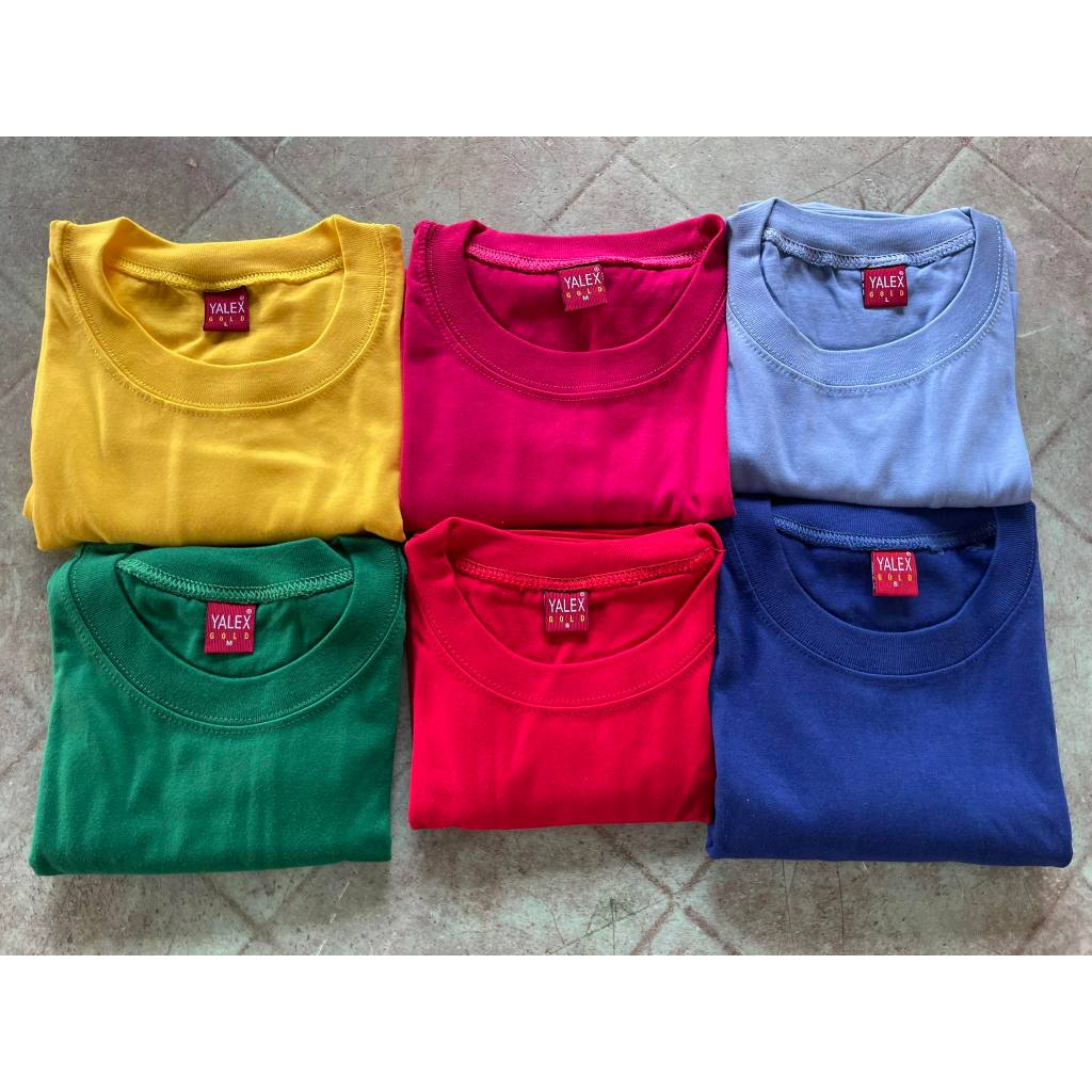 Yalex Red Label Round Neck Plain Shirt - Assorted Colors Light Blue ...