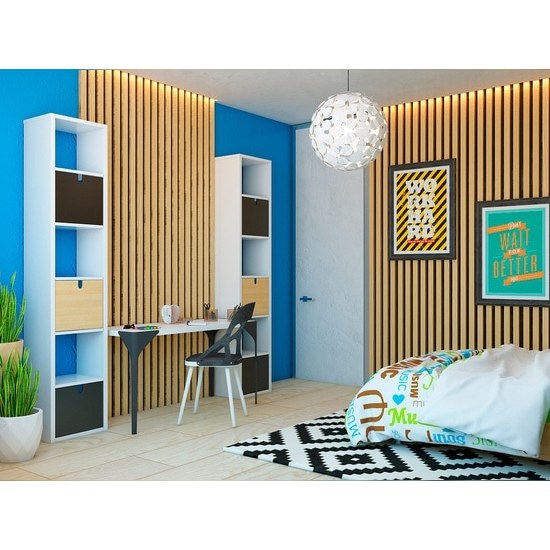 AFF C15 Brown Cladding Design Wall Sticker PVC Self Adhesive Waterproof ...