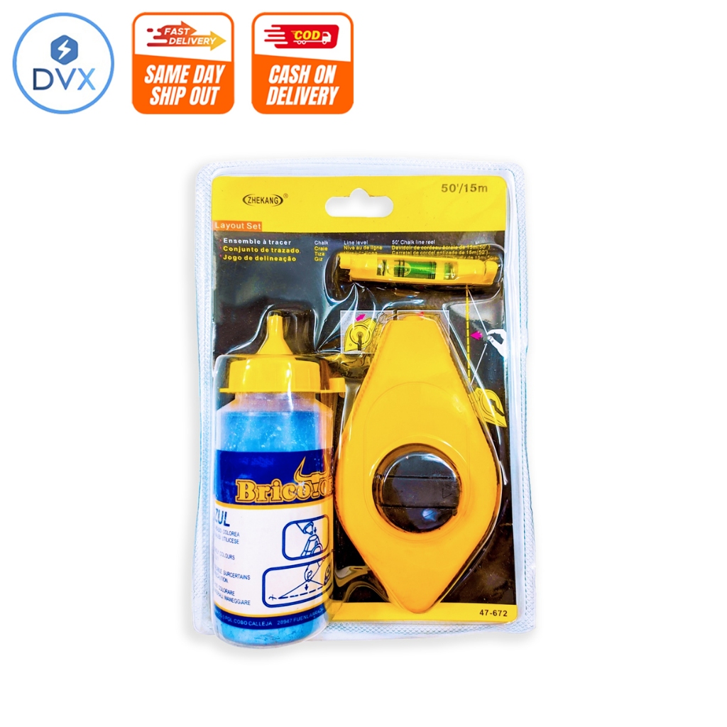 COD DVX Cordex Super Strings Powder & Level Set Chalk Measuring Tool ...