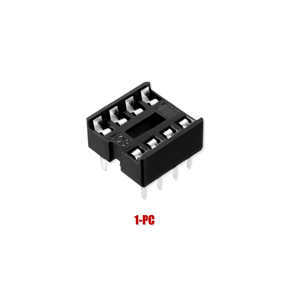 INTEGRATED CIRCUIT IC SOCKET ADAPTOR, 8-PIN DIP 2.54mm, SOLDER TYPE IC ...