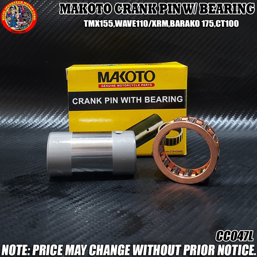 MAKOTO CRANK PIN WITH BEARING (CC047L) | Shopee Philippines