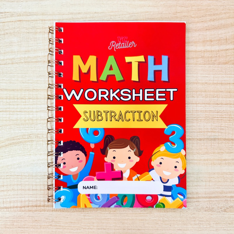 Math Workbook for Grade 1 Addition Subtraction Multiplication Division ...