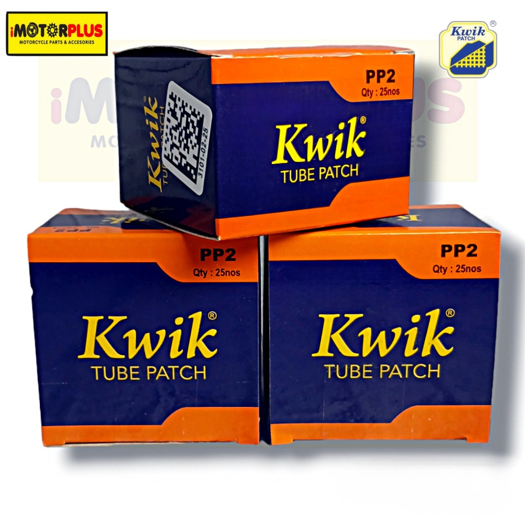 ORIGINAL KWIK PP2 VULCANIZING/TIRE TUBE PATCH | Shopee Philippines