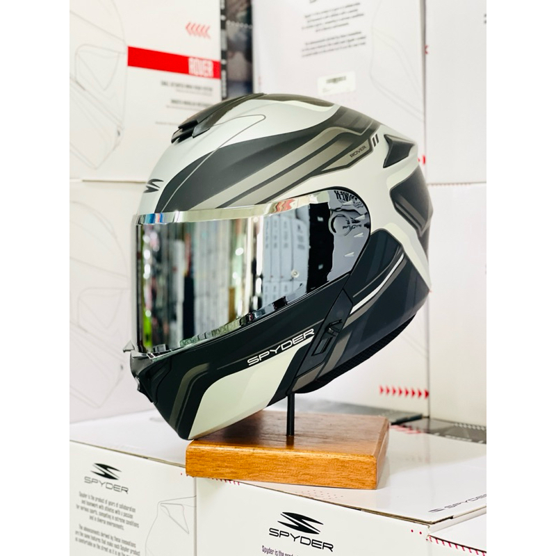 SPYDER ROVER S1 Moular Dual Visor Helmet with Spare Visor (ZENITH ...