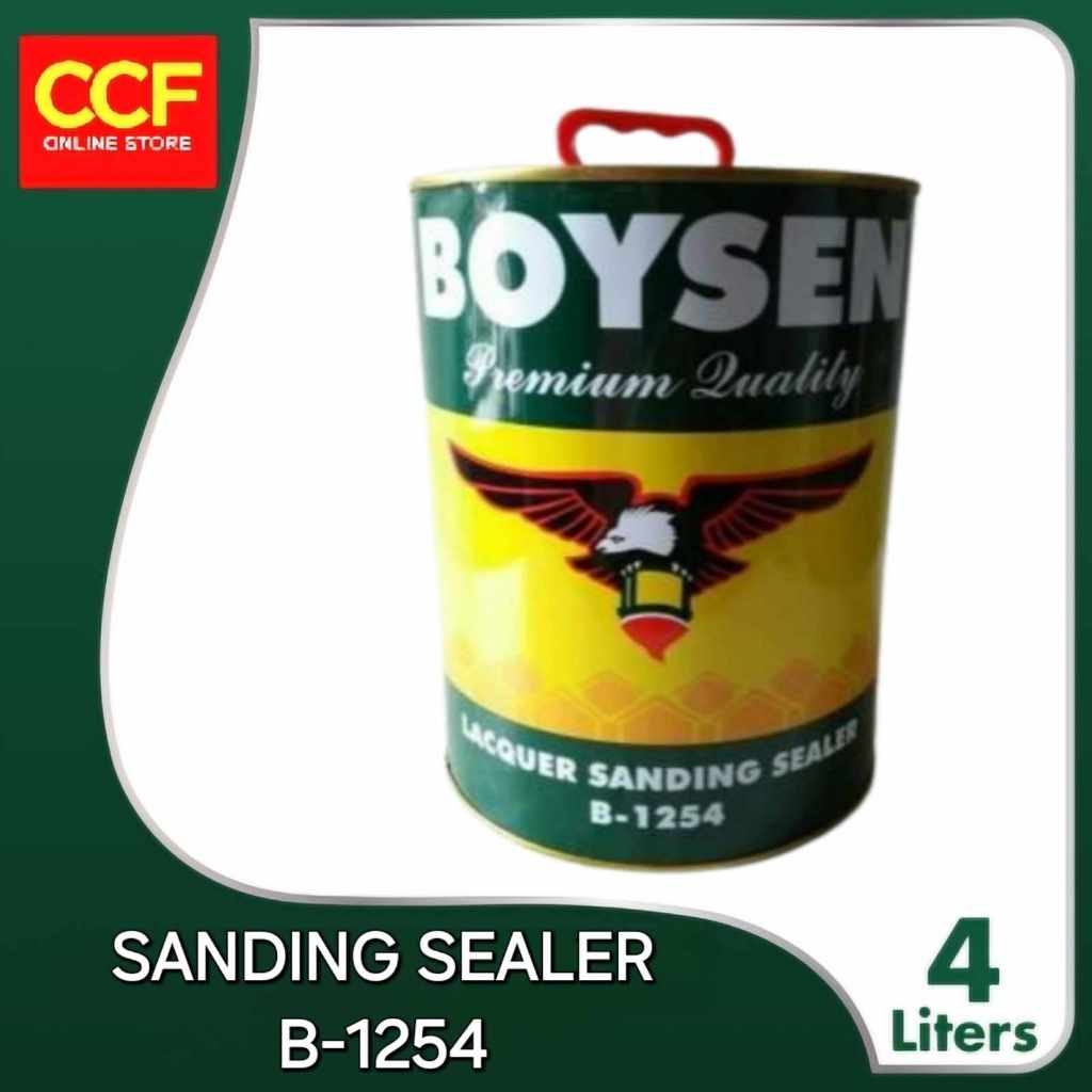 BOYSEN Sanding Sealer Lacquer B1254 4 Liters Gallon Shopee Philippines