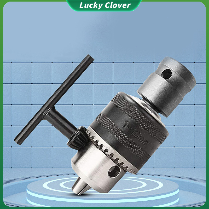 1.5-10mm Drill Chuck Adapter 3/8''-24UNF Mount Thread Quick Change ...