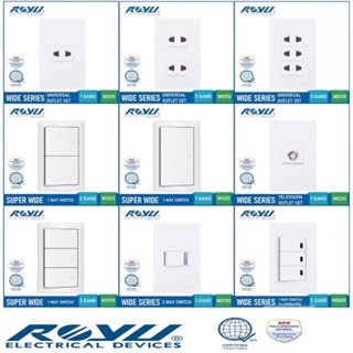 Royu Super Wide Series Gang Switch Outlet Shopee Philippines