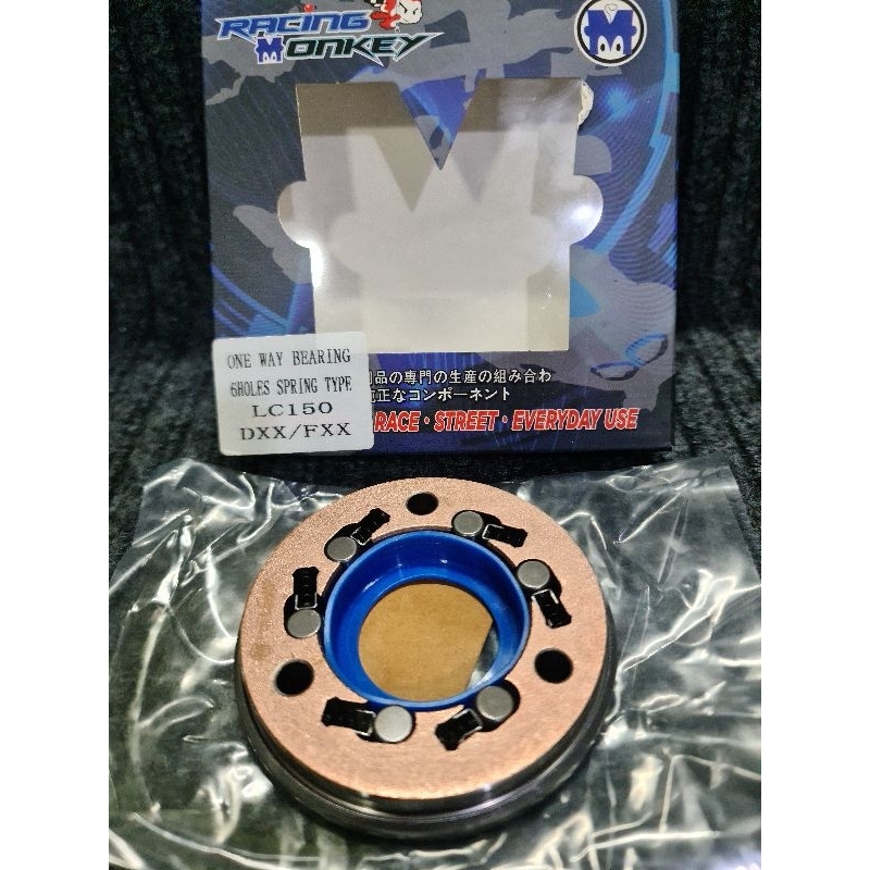 RACING MONKEY STARTER CLUTCH / ONE WAY BEARING 6 HOLES SPRING TYPE FOR ...