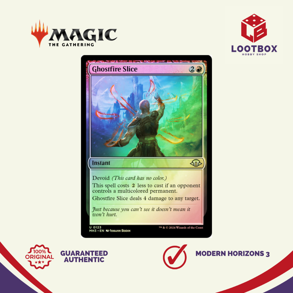 Magic the Gathering: Ghostfire Slice (Uncommon) - Modern Horizons 3 |  Shopee Philippines