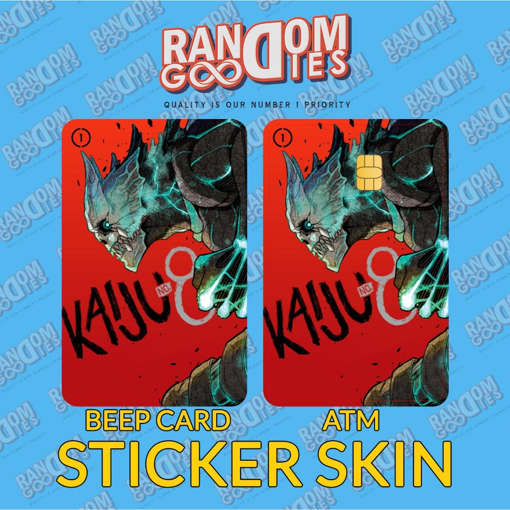 ATM DEBIT CARD / BEEP CARD STICKER SKIN | Shopee Philippines