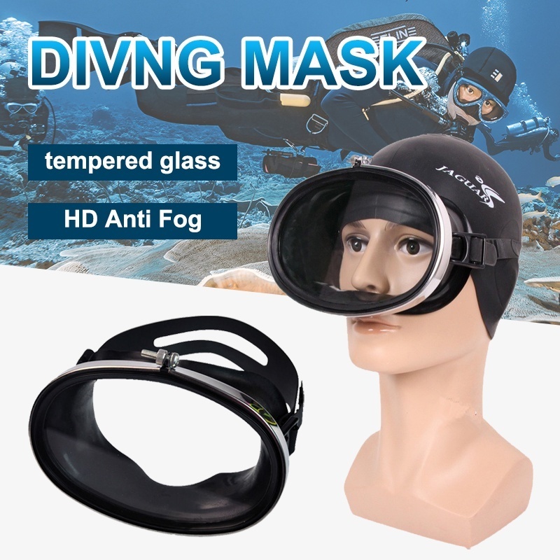 HD Waterproof Tempered Glass Stainless Diving Goggles goggles for ...