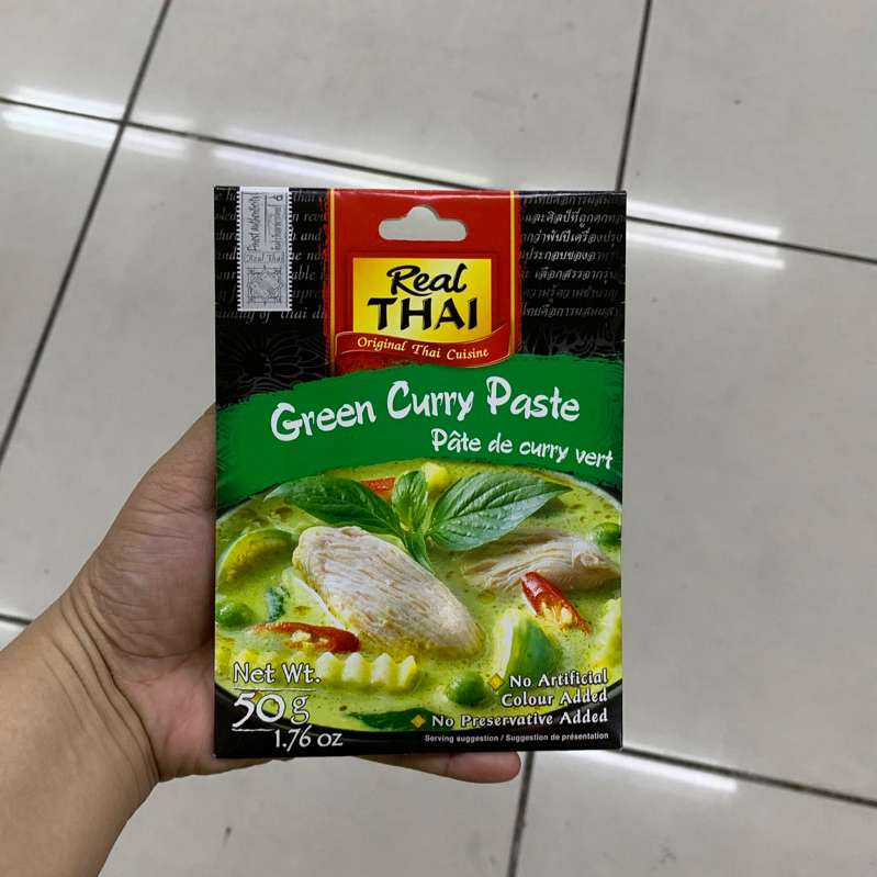 REAL THAI GREEN CURRY PASTE 50g | Shopee Philippines