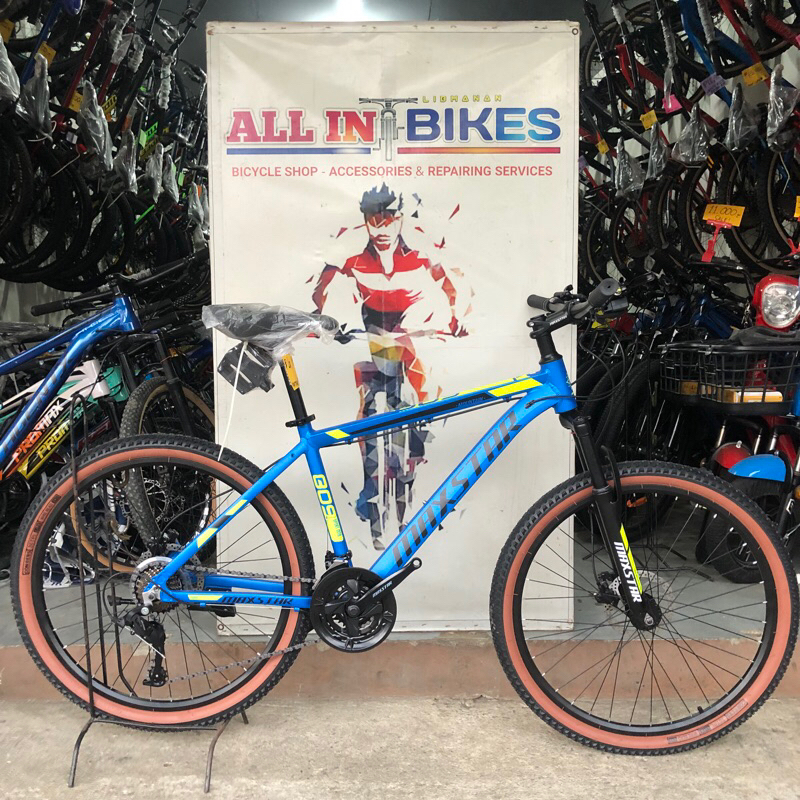 Maxstar 809 Mountain Bikes 3 8Speed Hydraulics Alloy With Freebies Shopee Philippines