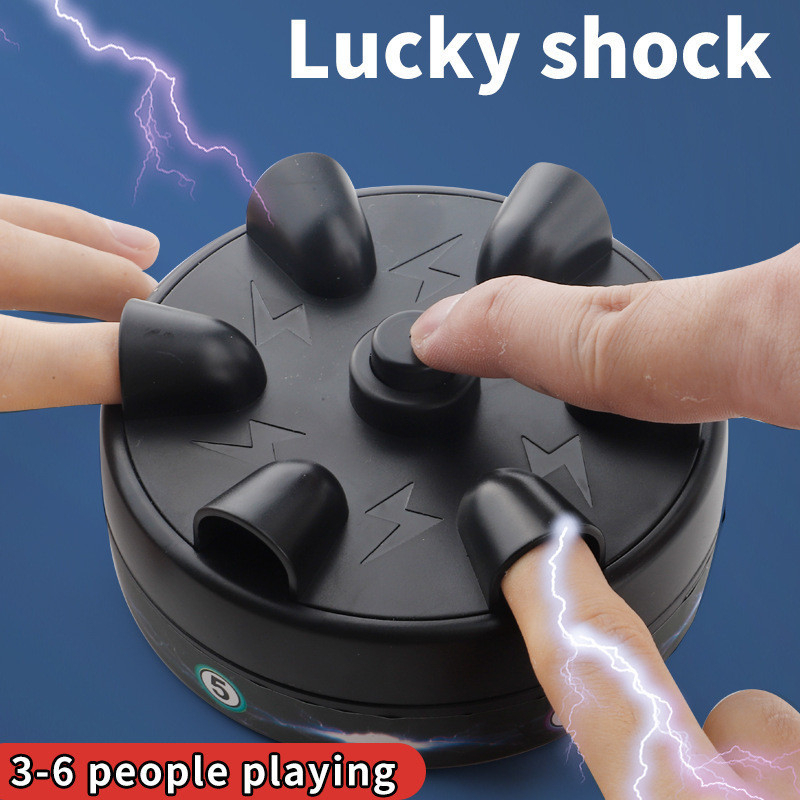 Electric Shock Finger Game Novelty Party Game Interesting Lie Detector ...
