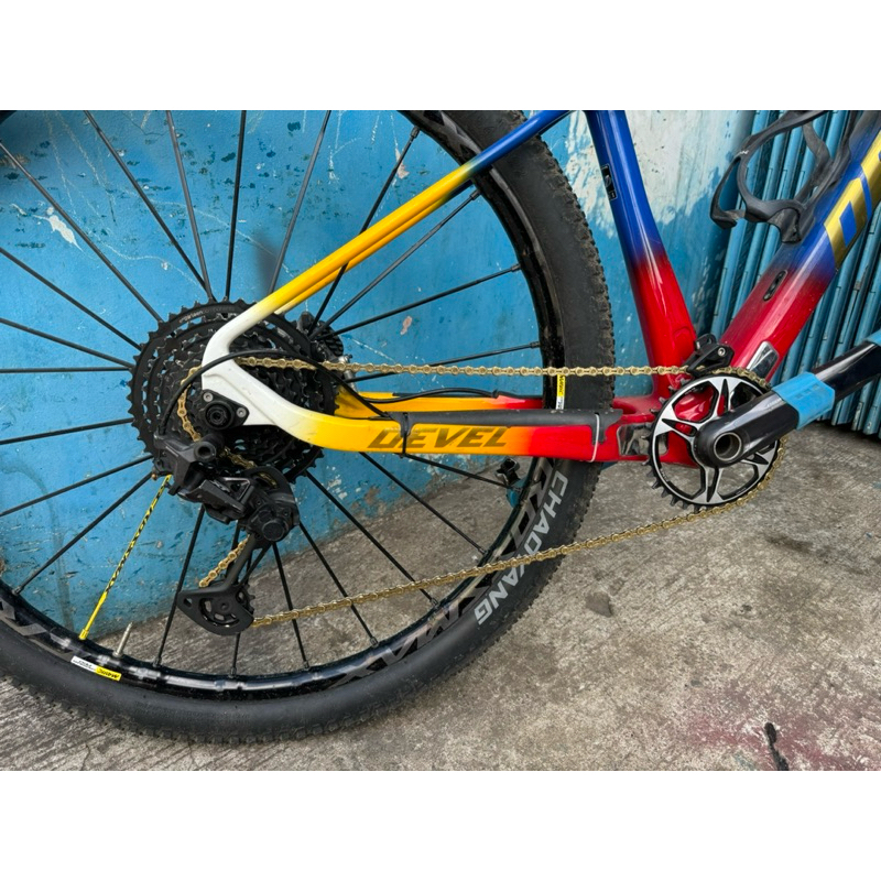 for part-out sale!! mtb parts frame devel carbon 29 small-16,000 fox ...