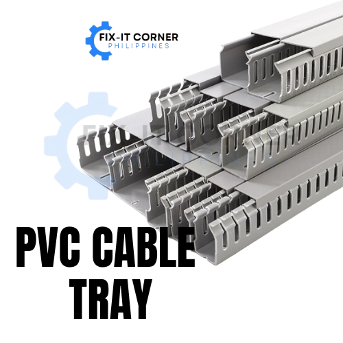 PVC Cable Tray Duct Slotted PVC environmental protection cable trunking ...