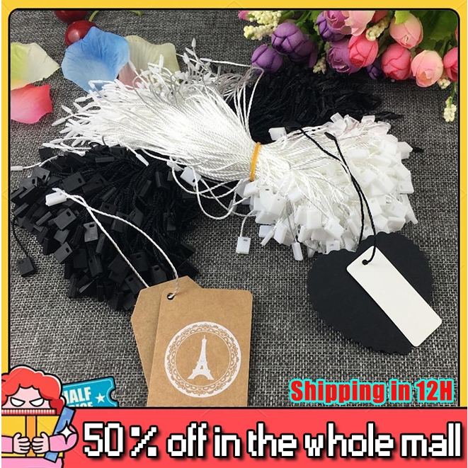 1000PCS String Tag I Hang Tag for Clothes, Products, Labeling, Pricing ...