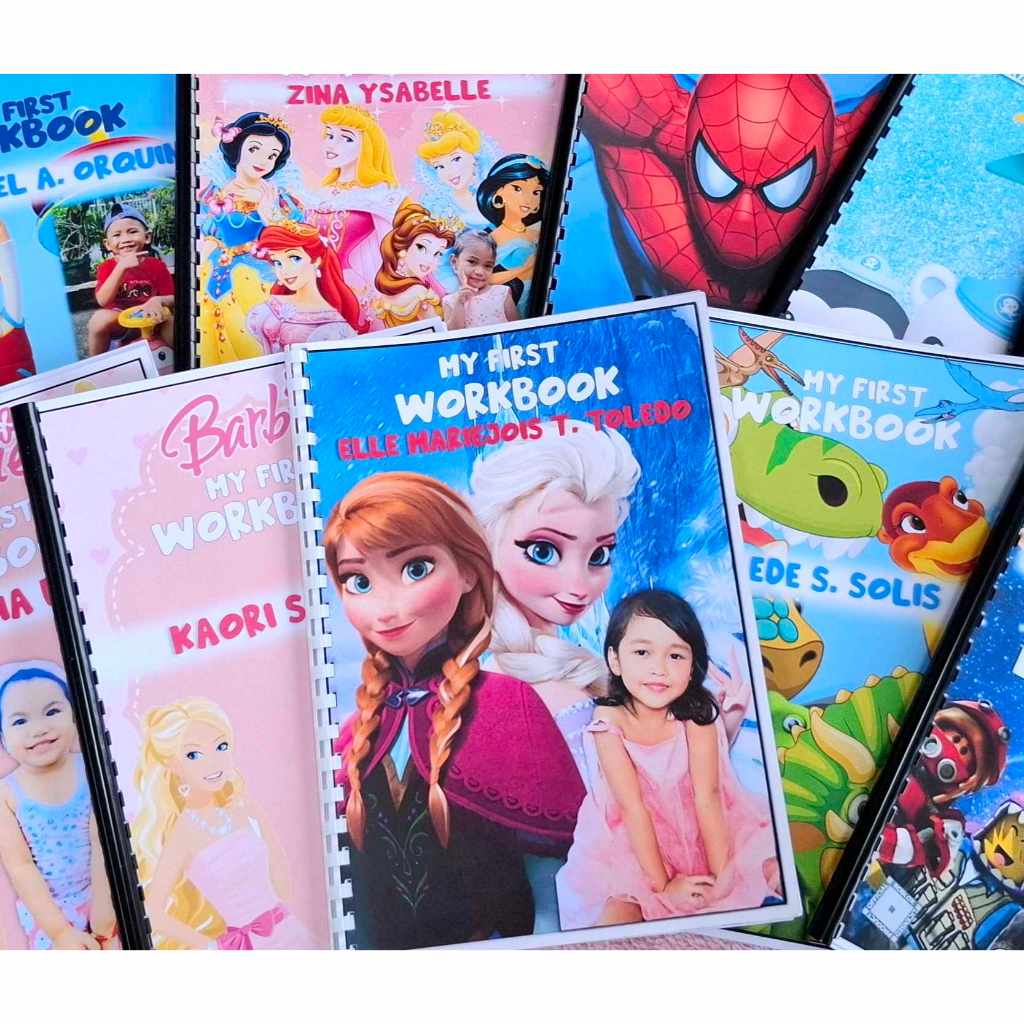 Customized Activity Workbook for Pre Schollers and Nursery 50 pages ...
