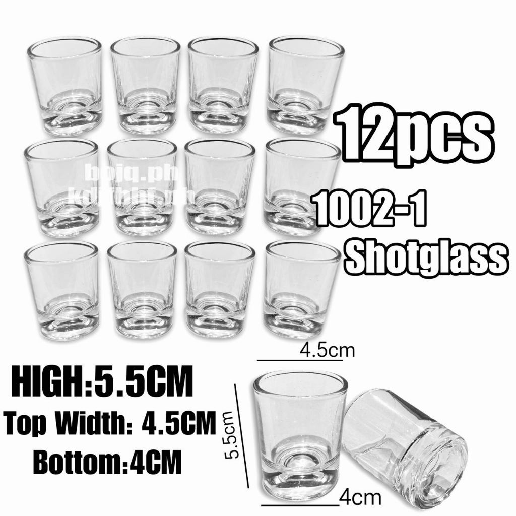 Mc Mart】12pcs6pcsbox Candle Holder Souvenirgiveawaysshot Glass