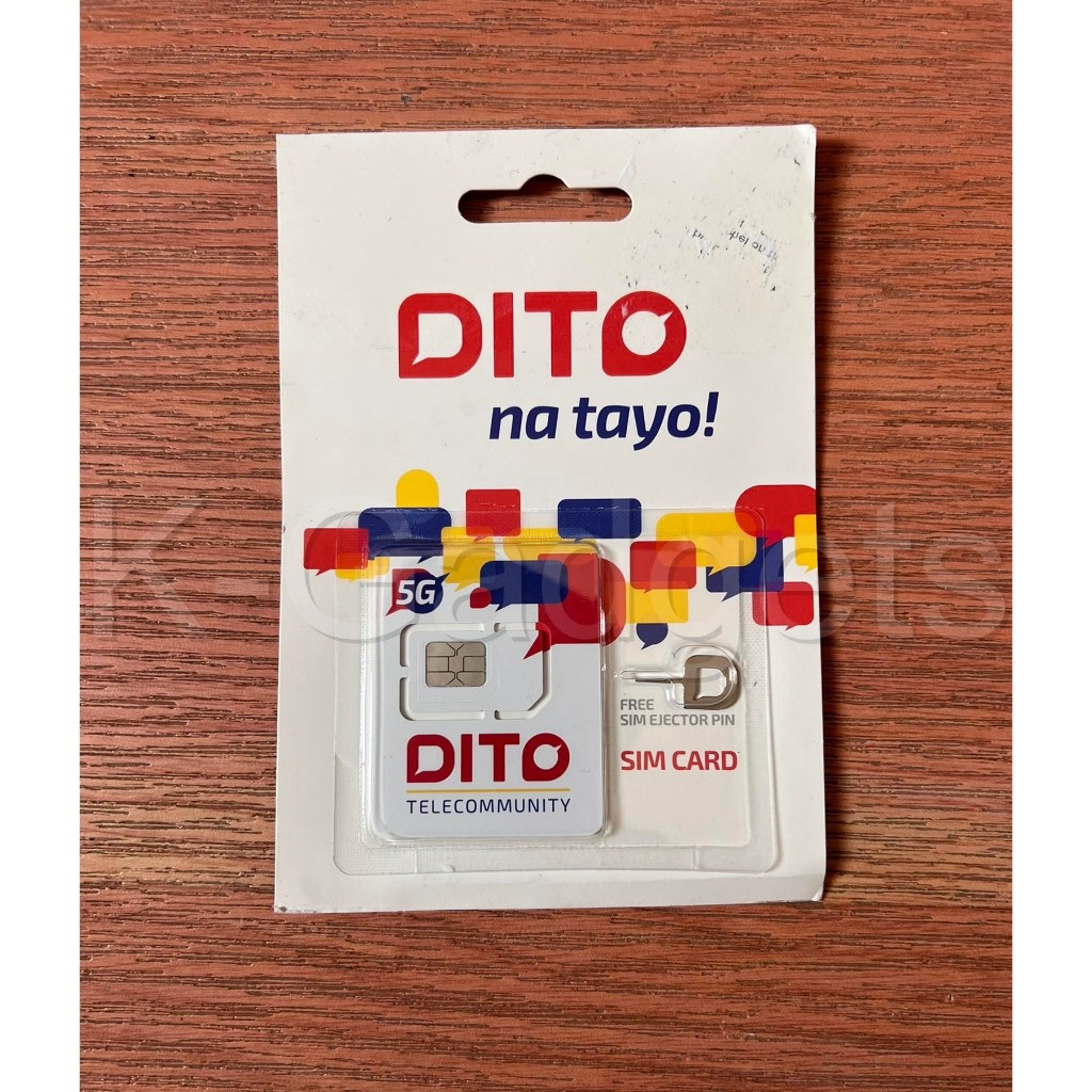 DITO 5G Simcard - with FREE 3GB / Unli Text and Call / FREE SIM ...