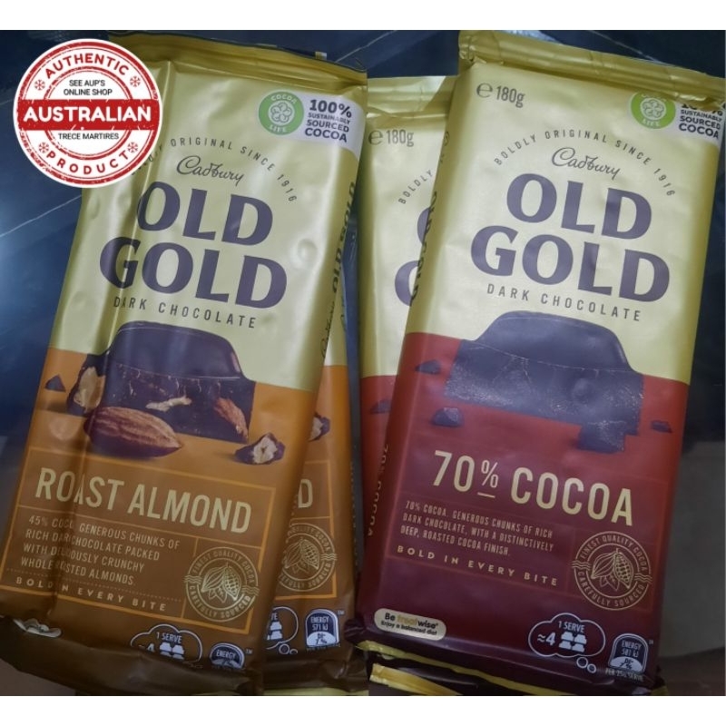 Cadbury Old Gold Dark Chocolate 180g | Shopee Philippines