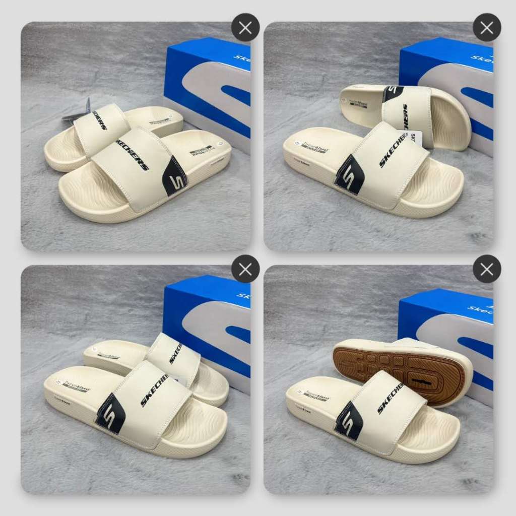 Skechers Men s Classic Slippers Thick Rubber More Comfortable Foot OEM ECO Shopee Philippines