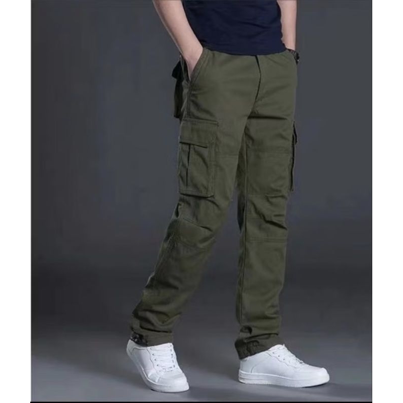 6 pockets cargo pants for men good quality Shopee Philippines