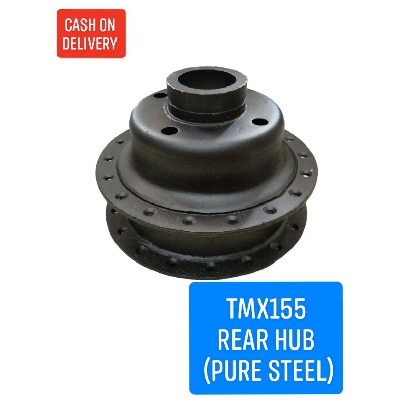 TMX155 REAR HUB (PURE STEEL) WITH BOLTS HEAVY DUTY | Shopee Philippines