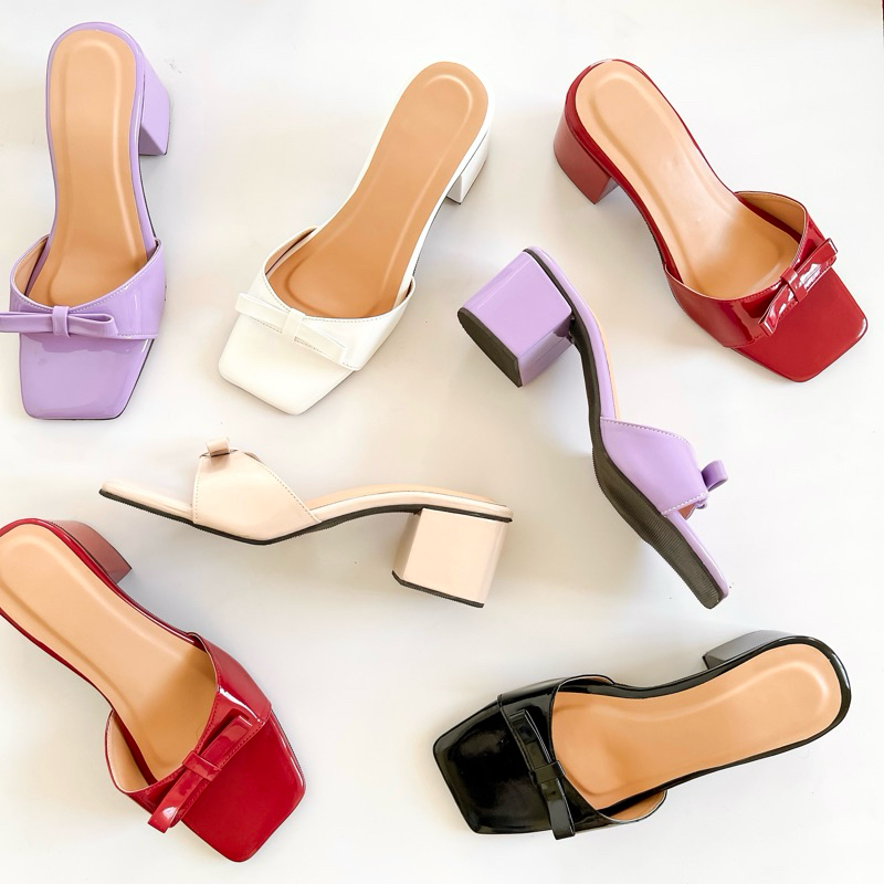 Milan Official Ron 2.5” Ribbon Heel | Shopee Philippines