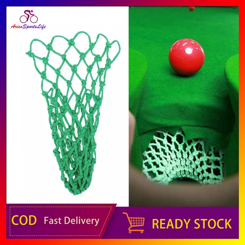 6Pcs Pool Table Net Pockets Nylon Net Bag Billiards Mesh Pockets for ...