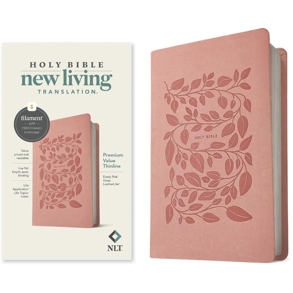 NLT Premium Value Thinline Bible, Filament-Enabled Edition (LeatherLike ...