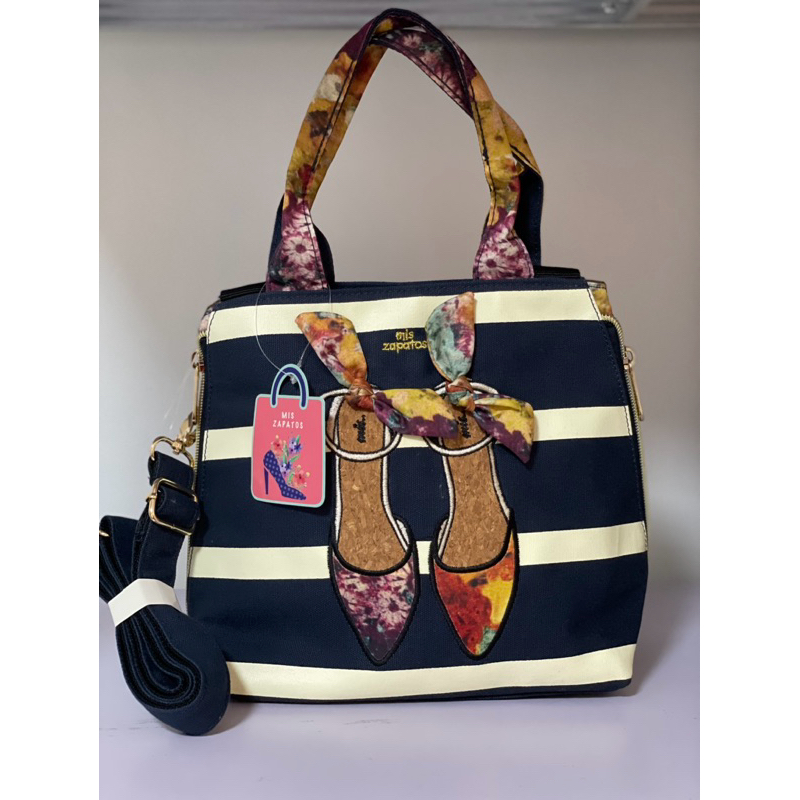 original mis Zapatos stripe bag from Japan