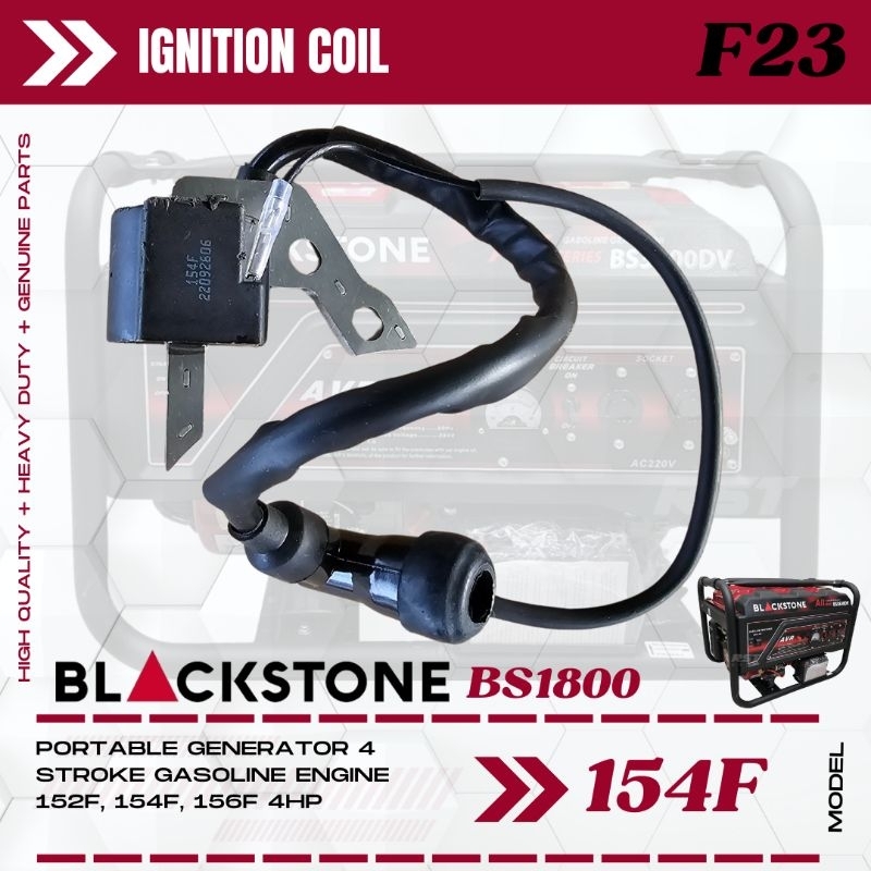 Ignition Coil 152F, 154F, 156F 1,200W - 1,500W 4 Stroke Generator ...