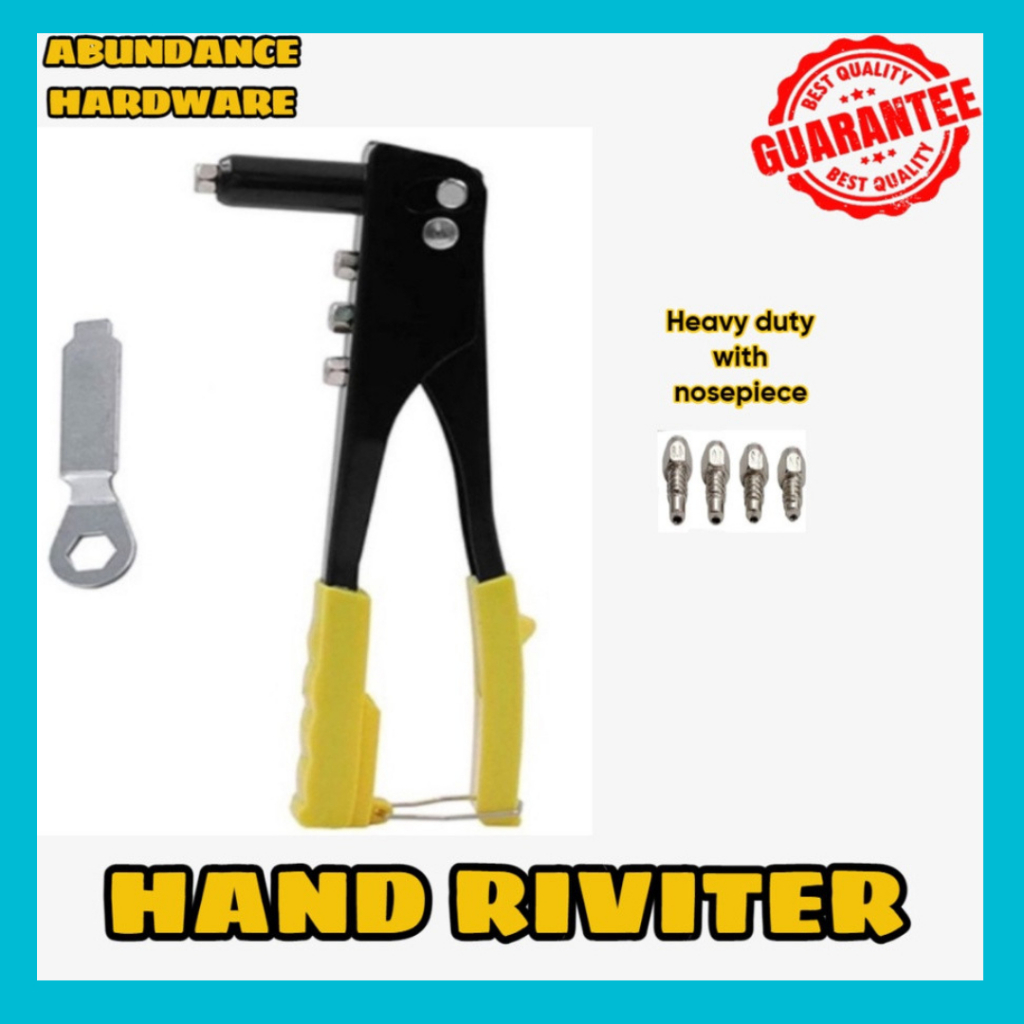 (HIGHT QUALITY)HEAVY DUTY HAND RIVETER | Shopee Philippines