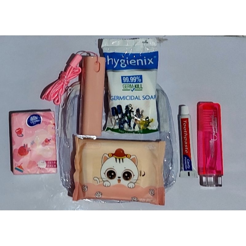 hygiene kits otg for kids / teens / adults includes soap wet wipes ...