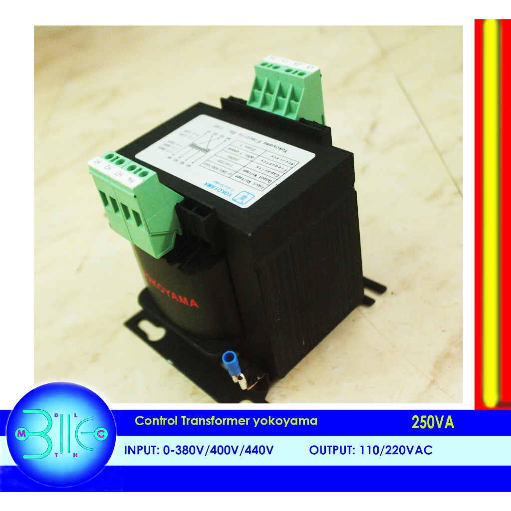 250VA Transformer Brand: “Yokoyama” Capacity: 250VA, Primary Voltage ...