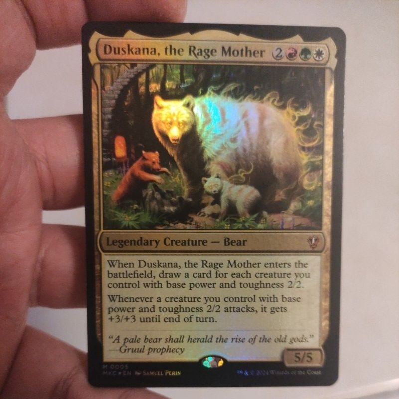 MTG Duskana Rage mother nm | Shopee Philippines