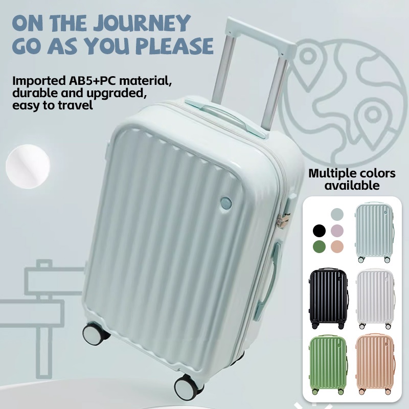 Japan style TiYFiY 20 24 28 inch Multifunctional Luggage cup holder USB handcarry suitcase luggage Shopee Philippines