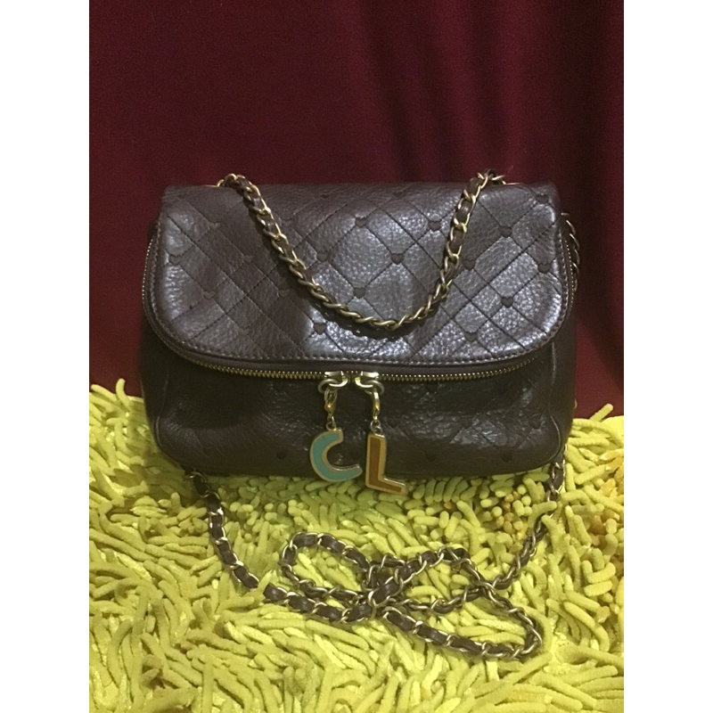 Authentic Pretty Lovcat Chain Sling Bag Shopee Philippines