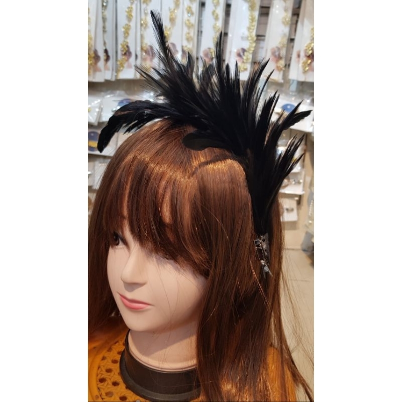 KOREAN INSPIRED FEATHER HEADRESS Shopee Philippines
