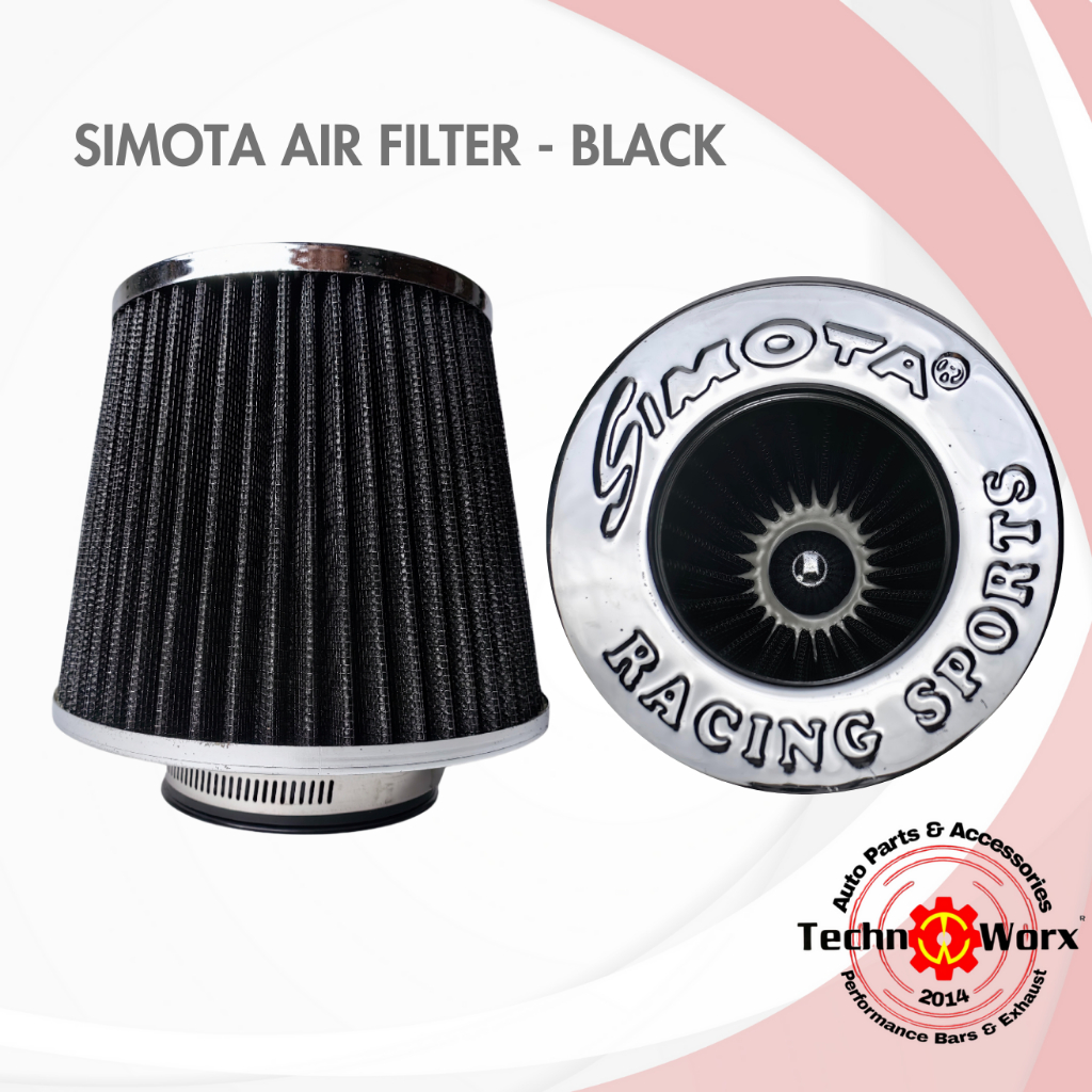 SIMOTA BLACK Air Filter High quality air intake 80mm car parts ...