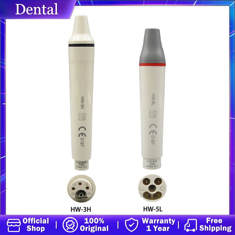 Dental Ultrasonic Piezo Scaler Handpiece Light Piezo Scaler HW 3H 5L 