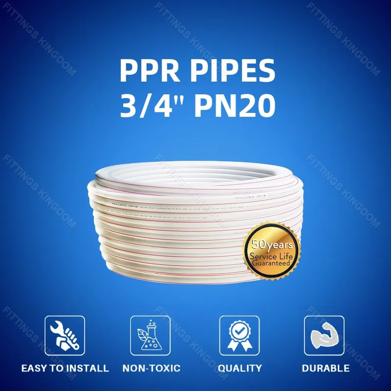 Fittings Kingdom PPR Pipe Roll Wholesale 1‘’ 100 METERS PN20 High ...