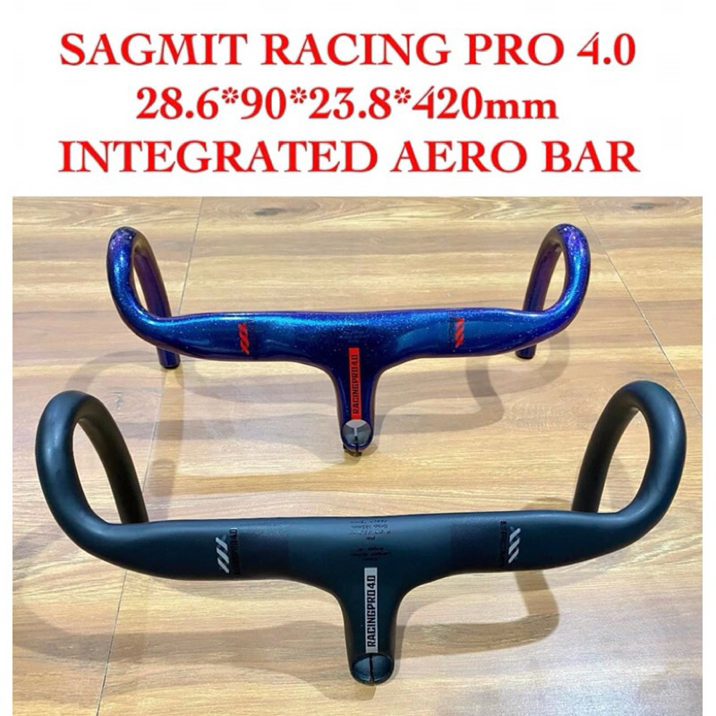 Sagmit Racing Pro 4.0 Alloy Integrated Drop Bar with Stem | Shopee ...