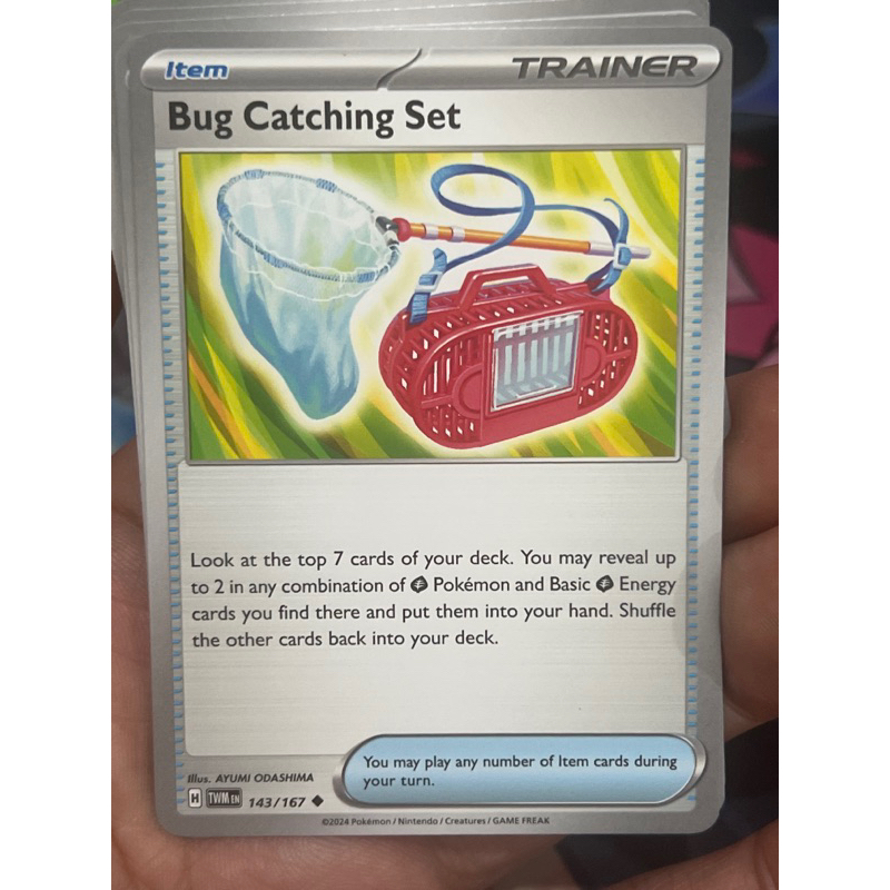 Pokemon TCG - Bug Catching Set - 143/167 - Twilight Masquerade | Shopee  Philippines